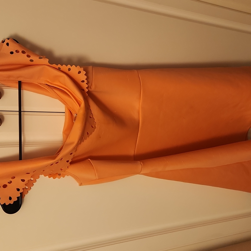 Charlotte russe dress peach size L